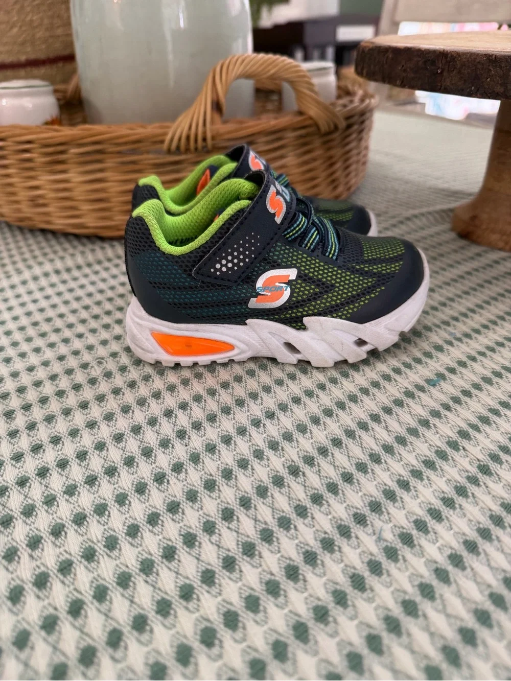 Skechers S Sport Toddler Boy Sneakers Light Up Size 5 Sneakers